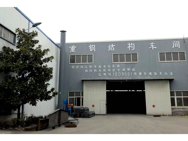 灵武网架加工车间